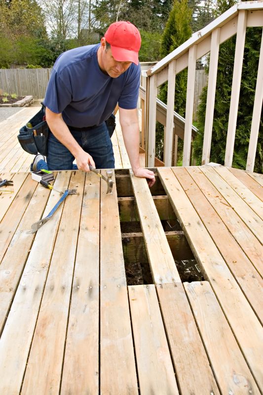 Deck Rail Repair